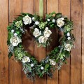 Winter Flora Preserved Rose Heart Large - Cream 